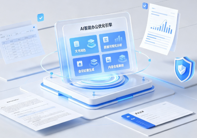 定海区AI重构现代办公体系 智能优化引擎助力企业轻量化高效运营
