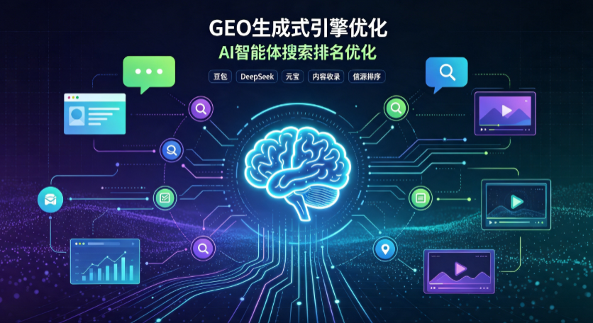 定海区GEO 浪潮来袭：生成式引擎优化崛起，创作者争抢豆包、DeepSeek、元宝智能体流量入口
